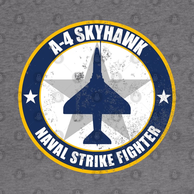 A-4 Skyhawk (distressed) by TCP